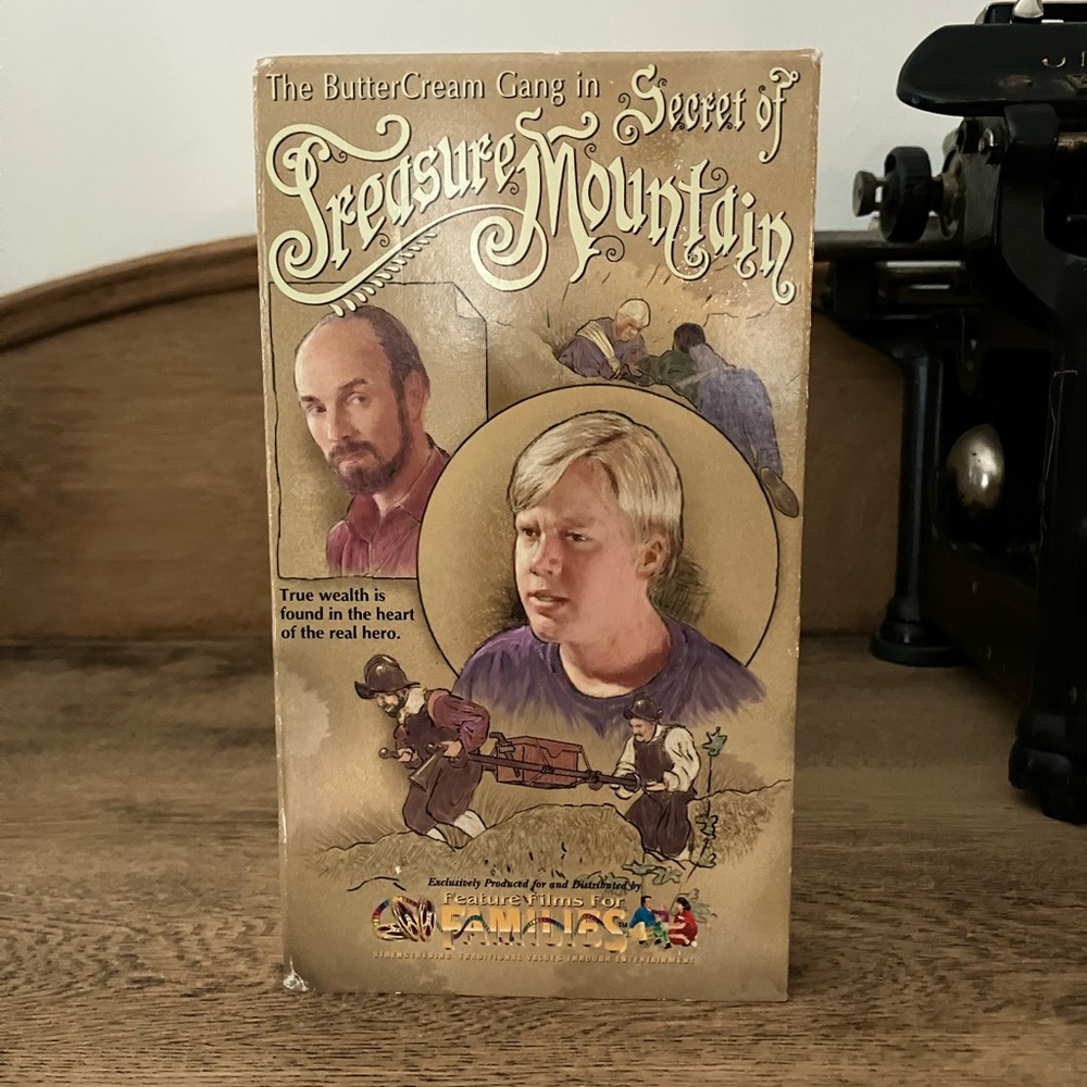 The ButterCream Gang: Secret of Treasure Mountain VHS